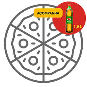 Imagem de Pizza Gigante + Guaraná 1,5L